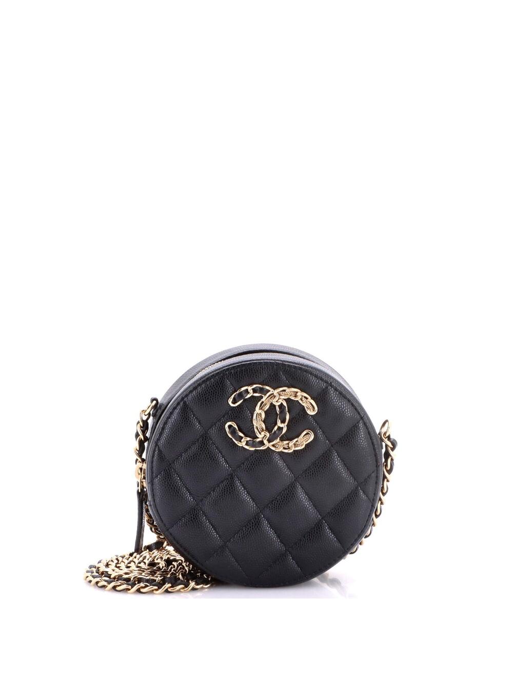 Chanel French New Wave Round Clutch #277215C36B